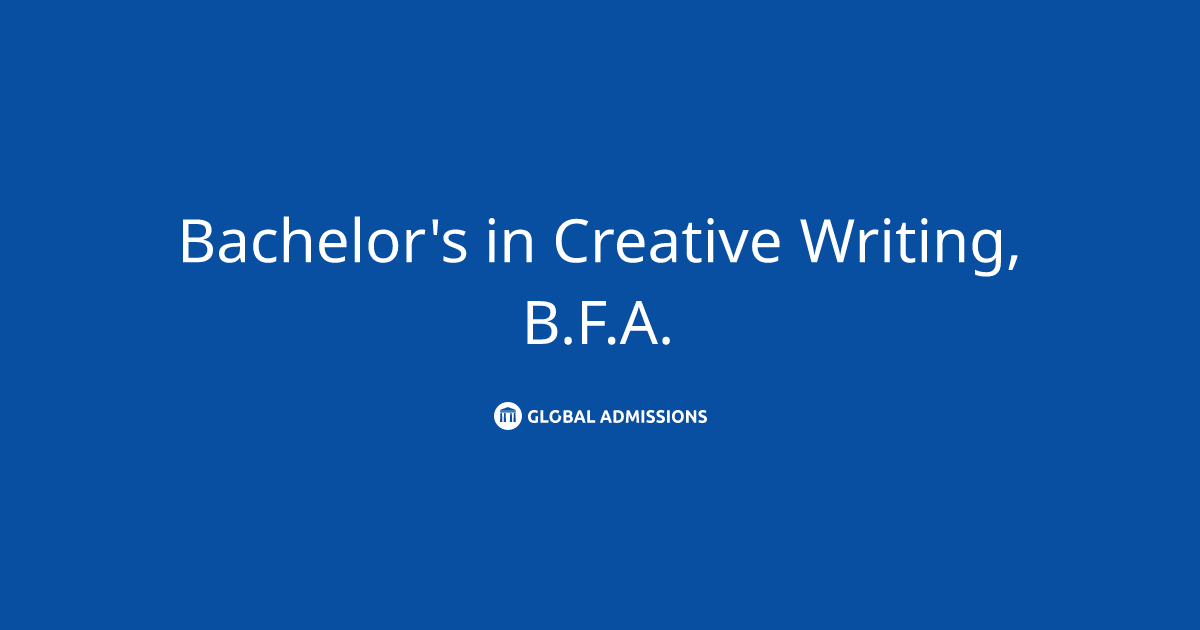 Bachelor's in Creative Writing, B.F.A. at Penn State University